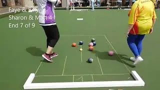 Short Mat Bowls Two Wood Pairs Semi Final