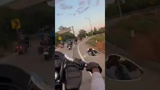Hood Beast in motion #blackbikeset #blackbikers #builtbydre #everythingsregular #harleydavidson
