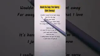 Chicago &ndash; Hard to Say I&rsquo;m Sorry: The Apology Song That Hits You Right Away