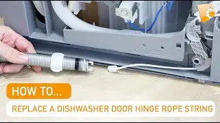 How to Replace a Bosch Dishwasher Door Hinge Rope String