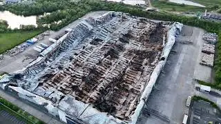 Super Smart Services Cannock, eight months after the fire.