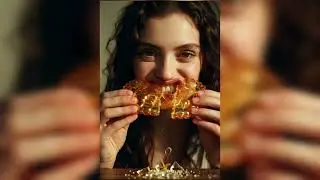 Glass Fries & Fast Food AI ASMR Eating & Cutting Video | Oddly SatisfyingEating #viral #asmr 