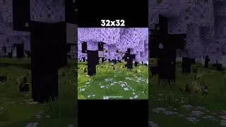 Minecraft Texture Pack: 64x64 to 1x1 (64 BITS MEME) #shorts #marctgamer