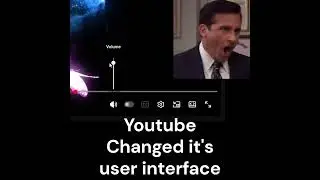 YouTube's New User Interface #youtubeshorts #ui #design #funny #interface #user #pc #pcgaming #wow