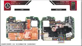 Redmi 13c 5g Diode GR VOLTAGES Schematic Diagram...