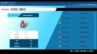 React Pokedex
