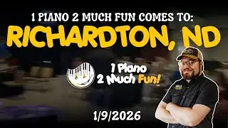1/9/2026 - 1 Piano 2 Much FUN! is coming to Richardton ND with Taylor Public Schools
