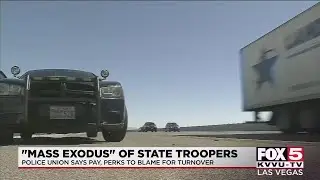 Nevada State Police say pay, perks to blame for high trooper turnover