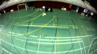 Y6 Hexa break prop in mid air