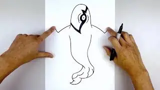 how to draw ghostfreak