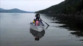 Shoreline meal in Newfoundland!!