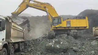 100 tonluk Devasa Komatsu 950 excavator dekapaj