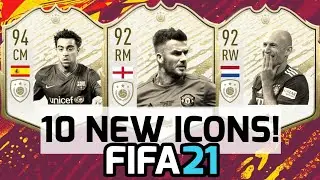 FIFA 21 - 10 NEW ICONS! - FIFA 21 ICON WISHLIST