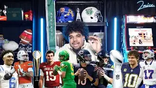Time's up for Herbert! Seahawks Fate on Darnold? CFP Semi's & MORE 🫣 | Halftime w/ Dizzy ep. 39