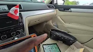 2012 Volkswagen Passat guage cluster swap clone Xhorse Key Tool Plus Lakelandcarkeys.com