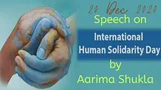 International Human Solidarity Day | 20 Dec 2020 | United Nations