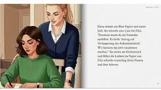 Filiz verlängert ihren Aufenthaltstitel Filiz Extends Her Residence Permit Filiz Oturma İznini Uzatı
