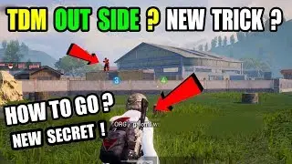 How To Go Outside TDM Warehouse ? Only 0.5% People know this Tricks In Pubg Mobile !