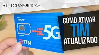 🟦 Como CADASTRAR e ATIVAR CHIP da TIM - Atualizado 2025 - Android e iPhone