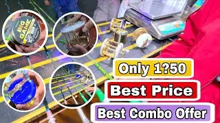 The Best Combo Offer Fishing Rod,Reel,Line Best Budget combo#Indianfishingreelrodline #Fishingmarket