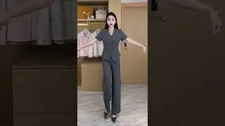 Elegant Grey Power Suit | Chic Office & Formal Wear Styling ✨💼