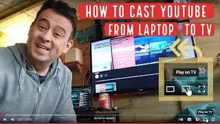 Как транслировать YouTube с ноутбука на Smart TV