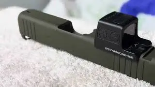 CHPWS Glock 43X Slide Milling & Coating.