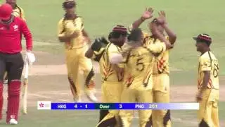Highlights: 2nd ODI Hong Kong v PNG