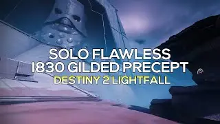 Solo Flawless 1830 Legend Lost Sector 
