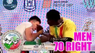 MEN 70 RIGHT HAND - WORLD ARMWRESTLING CHAMPIONSHIP 2025 - Bulgaria \ Армрестлинг Чемпионат Мира