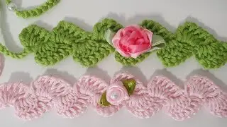 #Tiaras delicadas em #crochê para #bebê