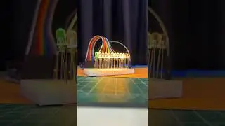 Building LED Chaser using Arduino Uno | Program Arduino with Mobile #shorts #cycling #shortsindia