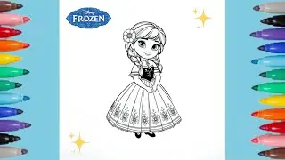 Princess Anna Coloring Pages | Frozen 💙