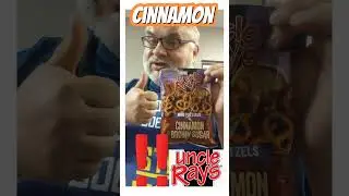 Cinnamon & Brown Sugar Mini Pretzels by Uncle Ray's!