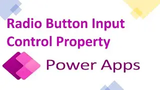 PowerApps Radio Button Control Understand  All Property | Hindi