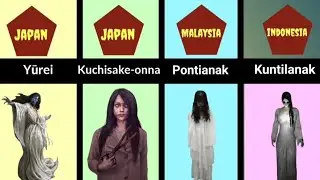 Ghost From Different Countries. .