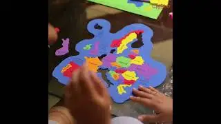 Stick & Spray Map Puzzles