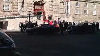 The Denmark Royal Family for the opening of the parliament 01 October 2013