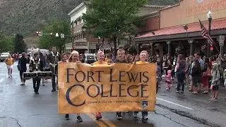 July 4, 2014: Fort Lewis College in the Parade