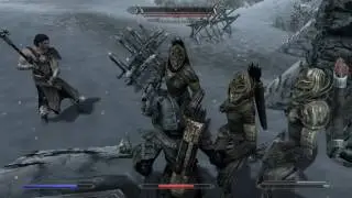 The Elder Scrolls V Skyrim Special Edition - Invading Northwatch Keep to Save Thorald