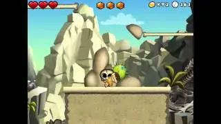 Chop Chop Caveman Walkthrough 2-3