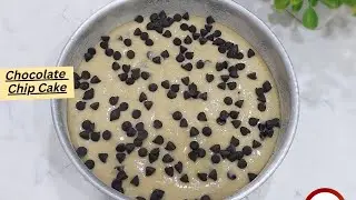 Chocolate Chip Cake Without Oven | Easy Cake Recipe for Beginners