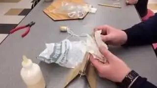 Preparing the rocket for launch