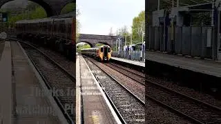 West Midlands Railway Class 196 on tests between Worcester and Stratford at The Hawthorns 17.04.2023