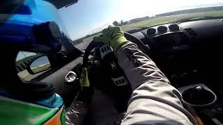 Jon del Valle drifting at Circuit de la Ribera | Nissan 350Z