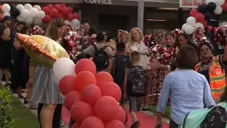 These Students Started the First Day of School Getting Red Carpet Treatment