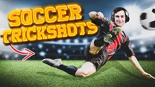WE HIT SOCCER TRICKSHOTS IN REAL LIFE! #FAZE5