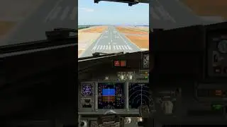 Ryanair 737-800 landing at Malaga | X-Plane 12 #landing #aviation #flight
