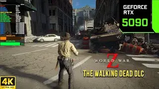 World War Z - The Walking Dead DLC | RTX 5090 4K Max Settings