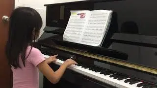 Jiawen plays wine woman & song (Piano Lesson Made Easy Level 3 by Lina Ng)